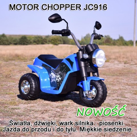 MOTOR CHOPPER - PIERWSZY MOTOREK DLA DZIECKA, MIĘKKIE SIEDZENIE/JC916 MOTOR CHOPPER - PIERWSZY MOTOREK DLA DZIECKA, MIĘKKIE SIEDZENIE/JC916