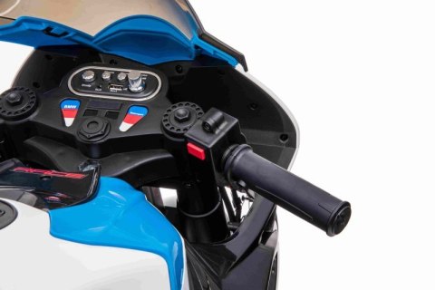 MOTOR NA AKUMULATOR ŚCIGACZ ORYGINALNE BMW HP4 RACE, KOŁA EVA, MIĘKKIE SIEDZENIE/JT5001 MOTOR NA AKUMULATOR ŚCIGACZ ORYGINALNE BMW HP4 RACE, KOŁA EVA, MIĘKKIE SIEDZENIE/JT5001
