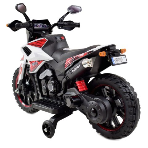 NAJNOWSZY PIERWSZY AKUMULATOROWY MOTOREK CROSSOWY TURBON, MIĘKKIE SIEDZENIE, GAZ W RĄCZCE, HAMULEC/DLS09-HAND NAJNOWSZY PIERWSZY AKUMULATOROWY MOTOREK CROSSOWY TURBON, MIĘKKIE SIEDZENIE, GAZ W RĄCZCE, HAMULEC/DLS09-HAND