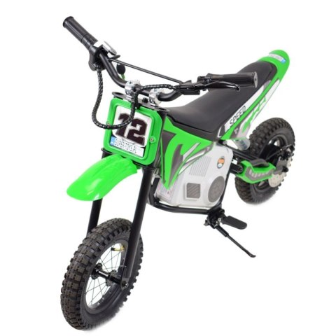 REWELACYJNY MOTOR CROSSOWY SPEED POMPOWANE KOŁA, STALOWA RAMA 36V/A9901