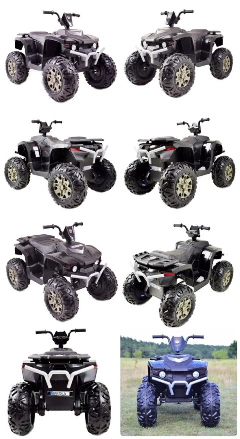 DUŻY QUAD NA AKUMULATOR, MIĘKKIE SIEDZENIE, MIĘKKIE KOŁA/CH9955 DUŻY QUAD NA AKUMULATOR, MIĘKKIE SIEDZENIE, MIĘKKIE KOŁA/CH9955