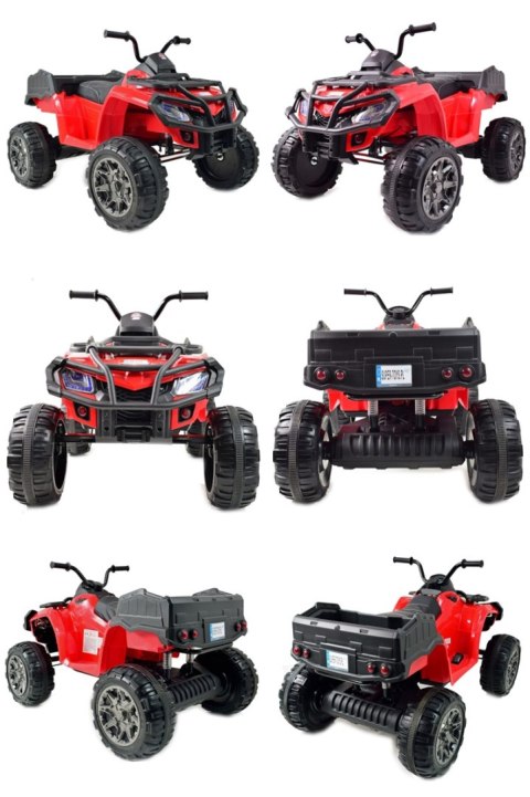 MEGA WIELKI QUAD 24 V, 2X100W, AMORTYZATORY, MIĘKKIE KOŁA, RADIO/0909-24V MEGA WIELKI QUAD 24 V, 2X100W, AMORTYZATORY, MIĘKKIE KOŁA, RADIO/0909-24V