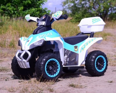 QUAD NA AKUMULATOR POLICJA Z KUFERKIEM - SUPER JAKOŚĆ/GTS-1188A QUAD NA AKUMULATOR POLICJA Z KUFERKIEM - SUPER JAKOŚĆ/GTS-1188A