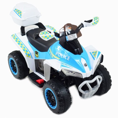 QUAD NA AKUMULATOR POLICJA Z KUFERKIEM - SUPER JAKOŚĆ/GTS-1188A QUAD NA AKUMULATOR POLICJA Z KUFERKIEM - SUPER JAKOŚĆ/GTS-1188A