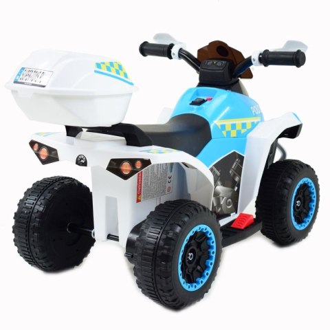 QUAD NA AKUMULATOR POLICJA Z KUFERKIEM - SUPER JAKOŚĆ/GTS-1188A QUAD NA AKUMULATOR POLICJA Z KUFERKIEM - SUPER JAKOŚĆ/GTS-1188A