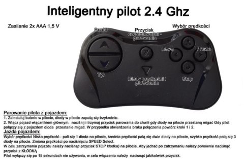 QUAD NA AKUMULATOR Z PILOTEM XC SPORT, MIĘKKIE KOŁA HIT/HL578 QUAD NA AKUMULATOR Z PILOTEM XC SPORT, MIĘKKIE KOŁA HIT/HL578