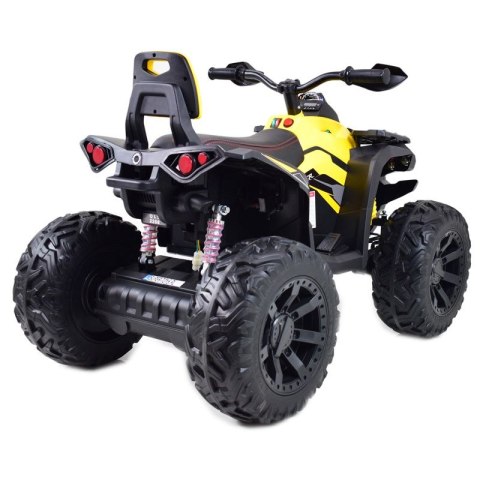 WIELKI QUAD NA AKUMULATOR POWER HERO - 4 SILNIKI, MIĘKKIE KOŁA/QLS3288 WIELKI QUAD NA AKUMULATOR POWER HERO - 4 SILNIKI, MIĘKKIE KOŁA/QLS3288
