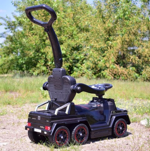 JEŹDZIK NA AKUMULATOR, PCHACZ, ODPYCHACZ MERCEDES G 63 AMG 6X6, MIĘKKIE KOŁA, DASZEK , STEROWANIE RĄCZKĄ /1838 LONG JEŹDZIK NA AKUMULATOR, PCHACZ, ODPYCHACZ MERCEDES G 63 AMG 6X6, MIĘKKIE KOŁA, DASZEK , STEROWANIE RĄCZKĄ /1838 LONG