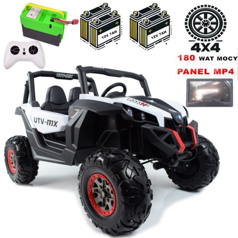 MEGA AUTO BUGGI 4X4 , PANEL MP4, MIĘKKIE KOŁA EVA, MIĘKKIE SIEDZENIE FULL OPCJA 2X 12V/XMX603 MEGA AUTO BUGGI 4X4 , PANEL MP4, MIĘKKIE KOŁA EVA, MIĘKKIE SIEDZENIE FULL OPCJA 2X 12V/XMX603