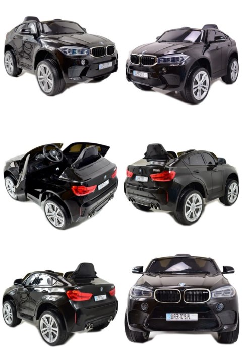 ORYGINALNE BMW X6M W NAJLEPSZEJ WERSJI, MIĘKKIE SIEDZENIE, PILOT 2.4 GHZ/ 2199 ORYGINALNE BMW X6M W NAJLEPSZEJ WERSJI, MIĘKKIE SIEDZENIE, PILOT 2.4 GHZ/ 2199