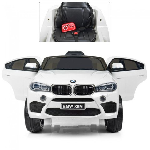 ORYGINALNE BMW X6M W NAJLEPSZEJ WERSJI, MIĘKKIE SIEDZENIE, PILOT 2.4 GHZ/ 2199 ORYGINALNE BMW X6M W NAJLEPSZEJ WERSJI, MIĘKKIE SIEDZENIE, PILOT 2.4 GHZ/ 2199