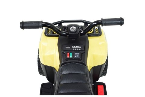 QUAD NA AKUMULATOR EXPLORER - PILOT, IMITACJA WYDECHU, MIĘKKIE KOŁA, SKÓRA/GTS1155 QUAD NA AKUMULATOR EXPLORER - PILOT, IMITACJA WYDECHU, MIĘKKIE KOŁA, SKÓRA/GTS1155