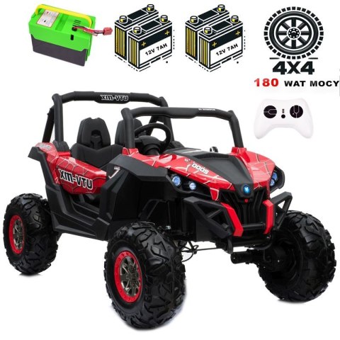 MEGA AUTO BUGGI 4X4 , PANEL , MIĘKKIE KOŁA EVA, MIĘKKIE SIEDZENIE FULL OPCJA 2X 12V, LAKIER/XMX603 MEGA AUTO BUGGI 4X4 , PANEL , MIĘKKIE KOŁA EVA, MIĘKKIE SIEDZENIE FULL OPCJA 2X 12V, LAKIER/XMX603
