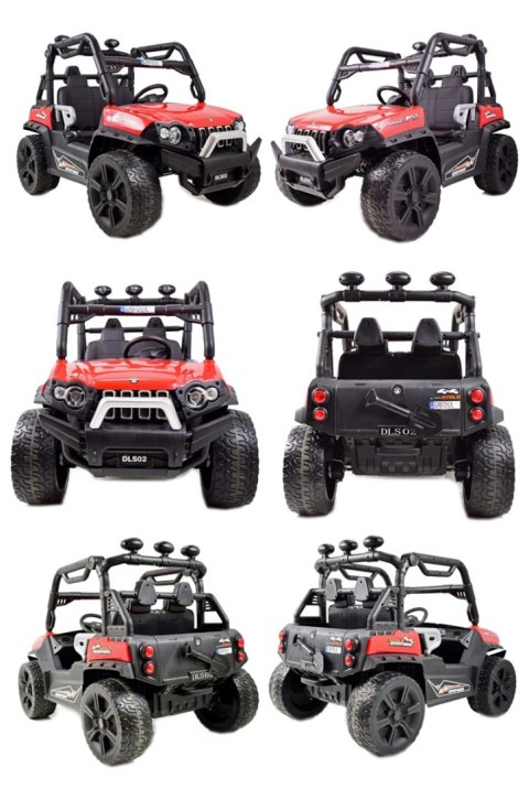 MEGA BUGGY GEPHARD 4X4, FUNKCJA BUJANIA, PILOT, MIĘKKIE SIEDZENIE, SPRZĘGŁO/DLS02 MEGA BUGGY GEPHARD 4X4, FUNKCJA BUJANIA, PILOT, MIĘKKIE SIEDZENIE, SPRZĘGŁO/DLS02