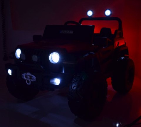 MEGA DŻIP OFF ROAD 4X4, MIĘKKIE KOŁA, MIĘKKIE SIEDZENIE, FUNKCJA BUJANIA, KLUCZYK,/HC8988 MEGA DŻIP OFF ROAD 4X4, MIĘKKIE KOŁA, MIĘKKIE SIEDZENIE, FUNKCJA BUJANIA, KLUCZYK,/HC8988