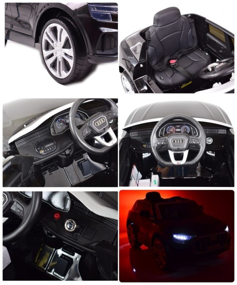 ORYGINALNE AUDI Q8 W NAJLEPSZEJ OPCJI, MIĘKKIE KOŁA, MIĘKKIE SIEDZENIE/JJ2066 ORYGINALNE AUDI Q8 W NAJLEPSZEJ OPCJI, MIĘKKIE KOŁA, MIĘKKIE SIEDZENIE/JJ2066