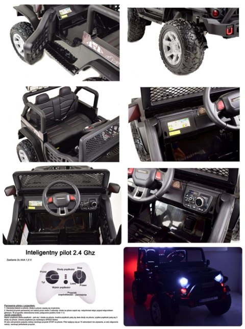 WIELKI DZIP 4X4 ROUGH SPEED, FUNKCJA BUJANIA, WALIZKA, MIĘKKIE KOŁA/XMX-617 WIELKI DZIP 4X4 ROUGH SPEED, FUNKCJA BUJANIA, WALIZKA, MIĘKKIE KOŁA/XMX-617