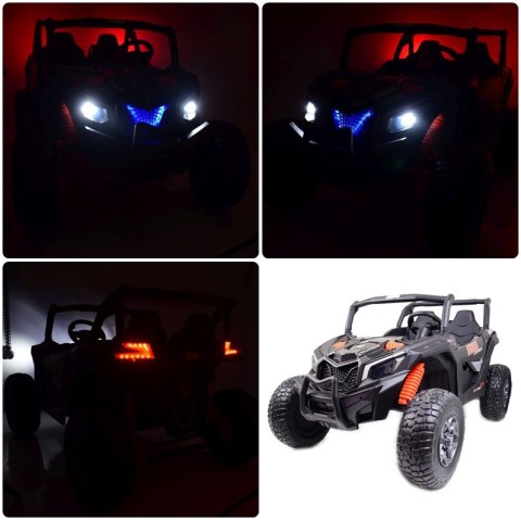 MEGA BUGGY SXS DLA 2 DZIECI 2X120W, SUPER MOC, PRZESUWANE SIEDZENIE, WALIZKA/BBH028 MEGA BUGGY SXS DLA 2 DZIECI 2X120W, SUPER MOC, PRZESUWANE SIEDZENIE, WALIZKA/BBH028