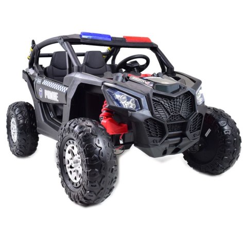 MEGA BUGGY UTV POLICJA TURBO R FOX DLA 2 DZIECI 4X200 W, 24V, SUPER MOC, WSPOMAGANIE/XB2118 MEGA BUGGY UTV POLICJA TURBO R FOX DLA 2 DZIECI 4X200 W, 24V, SUPER MOC, WSPOMAGANIE/XB2118