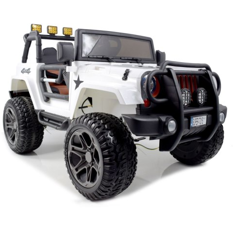 MEGA JEEP 4X4 Z REDUKTOREM NAPĘDU EXCLUSIVE 24 V, 480 WAT, WOLNY START,MIĘKKIE KOŁA /WXE1688-24V MEGA JEEP 4X4 Z REDUKTOREM NAPĘDU EXCLUSIVE 24 V, 480 WAT, WOLNY START,MIĘKKIE KOŁA /WXE1688-24V