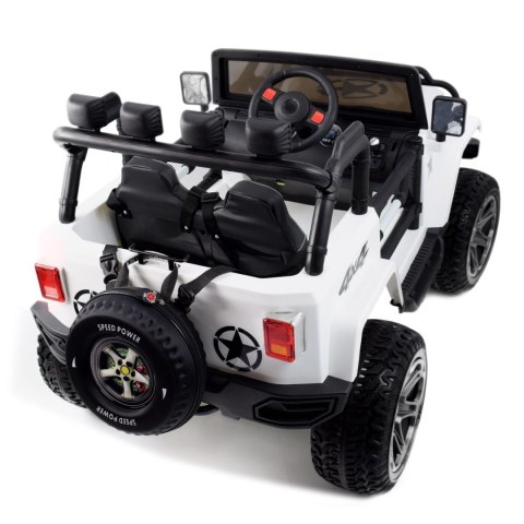 MEGA JEEP 4X4 Z REDUKTOREM NAPĘDU EXCLUSIVE 24 V, 480 WAT, WOLNY START,MIĘKKIE KOŁA /WXE1688-24V MEGA JEEP 4X4 Z REDUKTOREM NAPĘDU EXCLUSIVE 24 V, 480 WAT, WOLNY START,MIĘKKIE KOŁA /WXE1688-24V