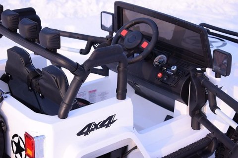 MEGA JEEP 4X4 Z REDUKTOREM NAPĘDU EXCLUSIVE 24 V, 480 WAT, WOLNY START,MIĘKKIE KOŁA /WXE1688-24V MEGA JEEP 4X4 Z REDUKTOREM NAPĘDU EXCLUSIVE 24 V, 480 WAT, WOLNY START,MIĘKKIE KOŁA /WXE1688-24V