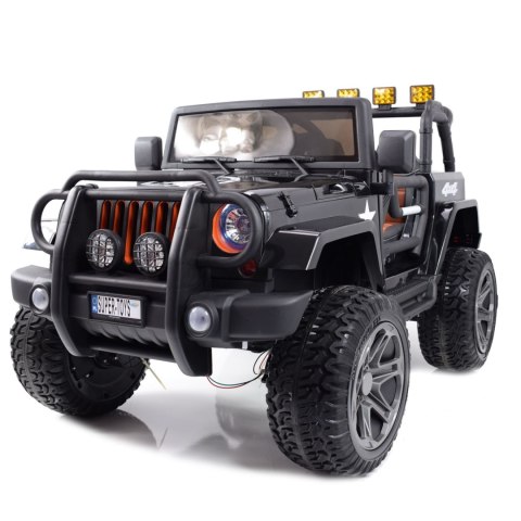 MEGA JEEP 4X4 Z REDUKTOREM NAPĘDU EXCLUSIVE 24 V, 480 WAT, WOLNY START,MIĘKKIE KOŁA /WXE1688-24V MEGA JEEP 4X4 Z REDUKTOREM NAPĘDU EXCLUSIVE 24 V, 480 WAT, WOLNY START,MIĘKKIE KOŁA /WXE1688-24V