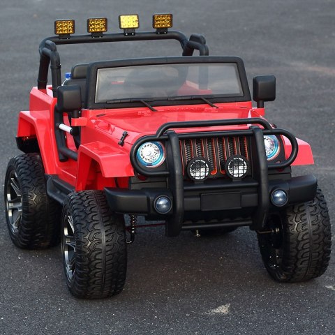 MEGA JEEP 4X4 Z REDUKTOREM NAPĘDU EXCLUSIVE 24 V, 480 WAT, WOLNY START,MIĘKKIE KOŁA /WXE1688-24V MEGA JEEP 4X4 Z REDUKTOREM NAPĘDU EXCLUSIVE 24 V, 480 WAT, WOLNY START,MIĘKKIE KOŁA /WXE1688-24V