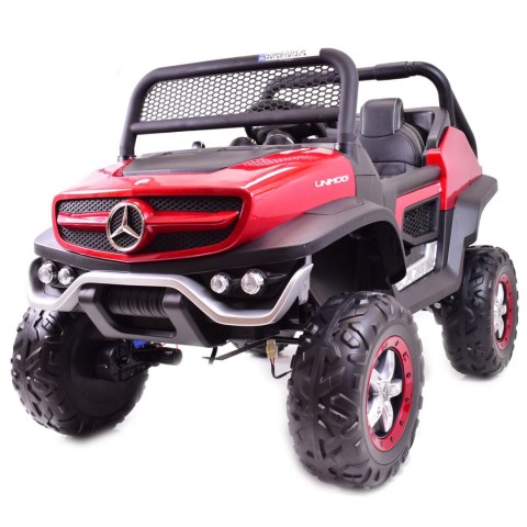MERCEDES BENZ UNIMOG 4X4,12V14AH, AMORTYZATORY, MIĘKKIE KOŁA, MP4, LAKIER SUPER OPCJA/UNIMOG MERCEDES BENZ UNIMOG 4X4,12V14AH, AMORTYZATORY, MIĘKKIE KOŁA, MP4, LAKIER SUPER OPCJA/UNIMOG