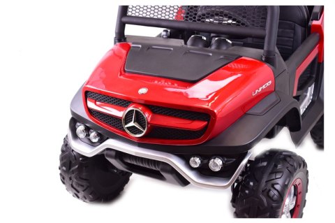 MERCEDES BENZ UNIMOG 4X4,12V14AH, AMORTYZATORY, MIĘKKIE KOŁA, MP4, LAKIER SUPER OPCJA/UNIMOG MERCEDES BENZ UNIMOG 4X4,12V14AH, AMORTYZATORY, MIĘKKIE KOŁA, MP4, LAKIER SUPER OPCJA/UNIMOG
