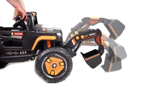 WIELKI JEEP, KOPARKA NA AKUMULATOR 4X4 Z PILOTEM/XZ-1158 WIELKI JEEP, KOPARKA NA AKUMULATOR 4X4 Z PILOTEM/XZ-1158