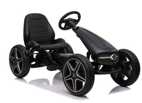 GOKART NA PEDAŁY LICENCJA MERCEDESA KOŁA EVA, MIĘKKIE SIEDZENIE Z LOGIEM MB JAKOŚĆ /XMX610 GOKART NA PEDAŁY LICENCJA MERCEDESA KOŁA EVA, MIĘKKIE SIEDZENIE Z LOGIEM MB JAKOŚĆ /XMX610