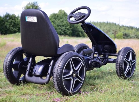 GOKART NA PEDAŁY LICENCJA MERCEDESA KOŁA EVA, MIĘKKIE SIEDZENIE Z LOGIEM MB JAKOŚĆ /XMX610 GOKART NA PEDAŁY LICENCJA MERCEDESA KOŁA EVA, MIĘKKIE SIEDZENIE Z LOGIEM MB JAKOŚĆ /XMX610