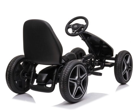 GOKART NA PEDAŁY LICENCJA MERCEDESA KOŁA EVA, MIĘKKIE SIEDZENIE Z LOGIEM MB JAKOŚĆ /XMX610 GOKART NA PEDAŁY LICENCJA MERCEDESA KOŁA EVA, MIĘKKIE SIEDZENIE Z LOGIEM MB JAKOŚĆ /XMX610