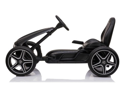 GOKART NA PEDAŁY LICENCJA MERCEDESA KOŁA EVA, MIĘKKIE SIEDZENIE Z LOGIEM MB JAKOŚĆ /XMX610 GOKART NA PEDAŁY LICENCJA MERCEDESA KOŁA EVA, MIĘKKIE SIEDZENIE Z LOGIEM MB JAKOŚĆ /XMX610