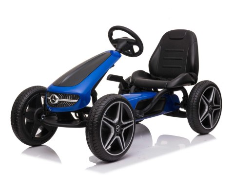 GOKART NA PEDAŁY LICENCJA MERCEDESA KOŁA EVA, MIĘKKIE SIEDZENIE Z LOGIEM MB JAKOŚĆ /XMX610 GOKART NA PEDAŁY LICENCJA MERCEDESA KOŁA EVA, MIĘKKIE SIEDZENIE Z LOGIEM MB JAKOŚĆ /XMX610