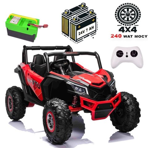 MEGA BUGGY UTV-MX DLA 2 DZIECI 4X60W ( 240 WAT) 24V, SUPER MOC/XMX613 MEGA BUGGY UTV-MX DLA 2 DZIECI 4X60W ( 240 WAT) 24V, SUPER MOC/XMX613