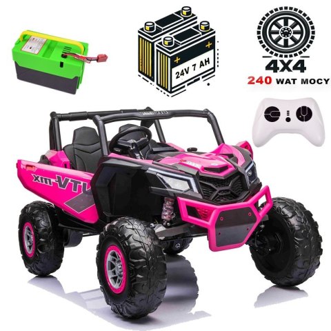 MEGA BUGGY UTV-MX DLA 2 DZIECI 4X60W ( 240 WAT) 24V, SUPER MOC/XMX613 MEGA BUGGY UTV-MX DLA 2 DZIECI 4X60W ( 240 WAT) 24V, SUPER MOC/XMX613