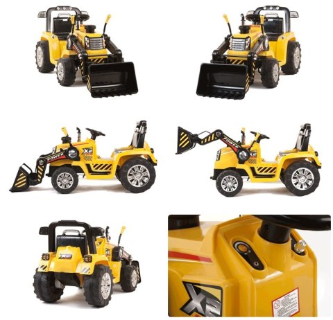 NAJMOCNIEJSZY TRAKTOR Z ŁYŻKĄ I PILOTEM 12V TRZY PRĘDKOŚCI/1005A NAJMOCNIEJSZY TRAKTOR Z ŁYŻKĄ I PILOTEM 12V TRZY PRĘDKOŚCI/1005A