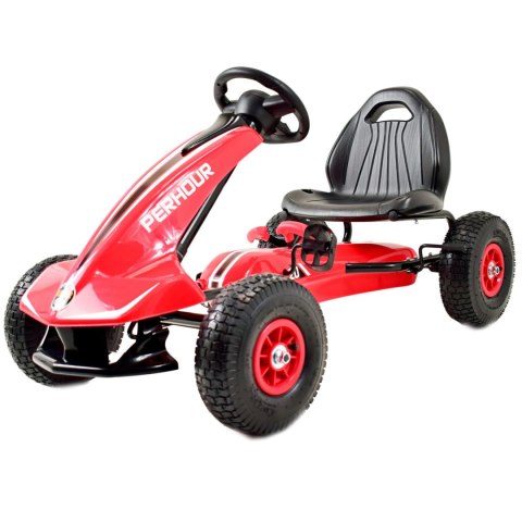 NAJNOWSZY GOKART NA PEDAŁY, KOŁA POMPOWANE, HAMULCE/G203 NAJNOWSZY GOKART NA PEDAŁY, KOŁA POMPOWANE, HAMULCE/G203