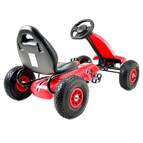 NAJNOWSZY GOKART NA PEDAŁY, KOŁA POMPOWANE, HAMULCE/G203 NAJNOWSZY GOKART NA PEDAŁY, KOŁA POMPOWANE, HAMULCE/G203