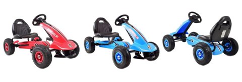 NAJNOWSZY GOKART NA PEDAŁY, KOŁA POMPOWANE, HAMULCE/G203 NAJNOWSZY GOKART NA PEDAŁY, KOŁA POMPOWANE, HAMULCE/G203