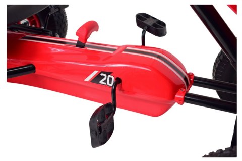 NAJNOWSZY GOKART NA PEDAŁY, KOŁA POMPOWANE, HAMULCE/G203 NAJNOWSZY GOKART NA PEDAŁY, KOŁA POMPOWANE, HAMULCE/G203