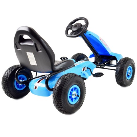 NAJNOWSZY GOKART NA PEDAŁY, KOŁA POMPOWANE, HAMULCE/G203 NAJNOWSZY GOKART NA PEDAŁY, KOŁA POMPOWANE, HAMULCE/G203