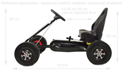 NAJNOWSZY GOKART NA POMPOWANYCH KOŁACH, PRZESUWANE SIEDZENIE, POMPOWANE KOŁĄ/2032B NAJNOWSZY GOKART NA POMPOWANYCH KOŁACH, PRZESUWANE SIEDZENIE, POMPOWANE KOŁĄ/2032B