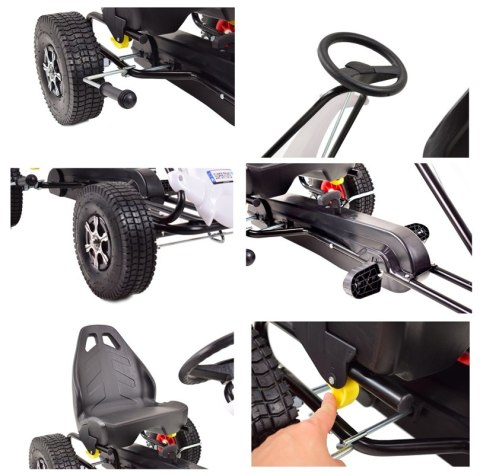 NAJNOWSZY GOKART NA POMPOWANYCH KOŁACH, PRZESUWANE SIEDZENIE, POMPOWANE KOŁĄ/2032B NAJNOWSZY GOKART NA POMPOWANYCH KOŁACH, PRZESUWANE SIEDZENIE, POMPOWANE KOŁĄ/2032B
