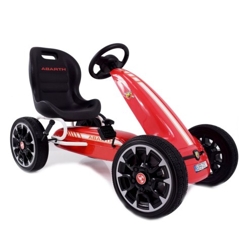 WIELKI LICENCJONOWANY GOKART FIAT ABARTH KOŁA EVA JAKOŚĆ /PB9388A WIELKI LICENCJONOWANY GOKART FIAT ABARTH KOŁA EVA JAKOŚĆ /PB9388A