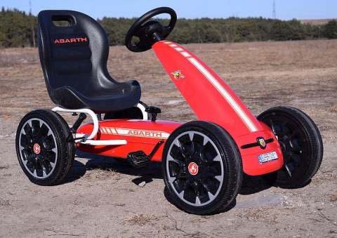 WIELKI LICENCJONOWANY GOKART FIAT ABARTH KOŁA EVA JAKOŚĆ /PB9388A WIELKI LICENCJONOWANY GOKART FIAT ABARTH KOŁA EVA JAKOŚĆ /PB9388A