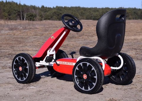 WIELKI LICENCJONOWANY GOKART FIAT ABARTH KOŁA EVA JAKOŚĆ /PB9388A WIELKI LICENCJONOWANY GOKART FIAT ABARTH KOŁA EVA JAKOŚĆ /PB9388A