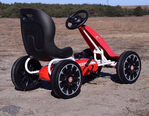 WIELKI LICENCJONOWANY GOKART FIAT ABARTH KOŁA EVA JAKOŚĆ /PB9388A WIELKI LICENCJONOWANY GOKART FIAT ABARTH KOŁA EVA JAKOŚĆ /PB9388A